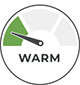 A dial showing 'Warm'.