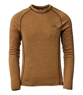 Men's long-sleeve, crewneck base layer top.