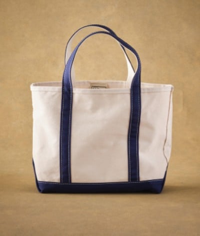 A blue-handled Boat & Tote.