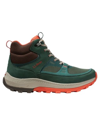 A men's high-top hiking shoe.