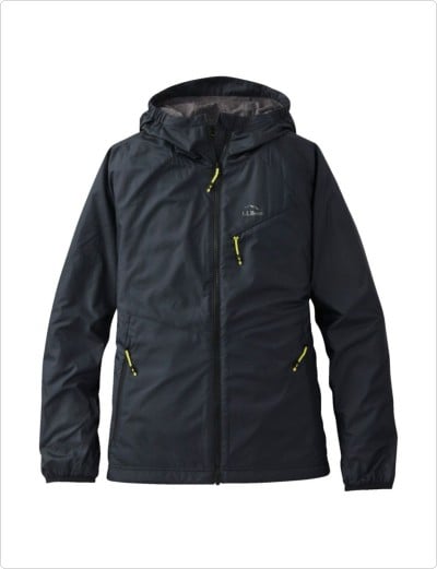 A Women’s Bean's Performance Fleece-Lined Windbreaker Jacket