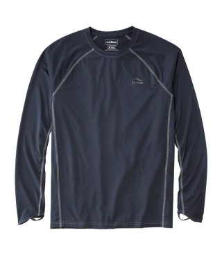 Men's long-sleeve, crewneck UPF 50+ baselayer top.